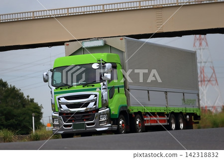 Logistics truck Logistics truck 142318832