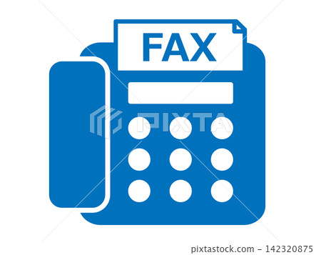 FAX icon (fax mark) FAX icon (fax mark) 142320875
