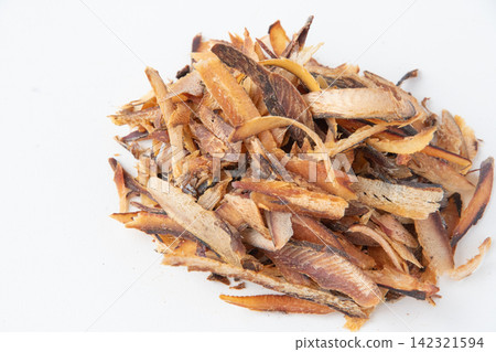 Thickly shaved bonito flakes Thickly shaved bonito flakes 142321594