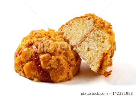 pineapple Bun with Pork Floss Filling Bakery Snack 142321998