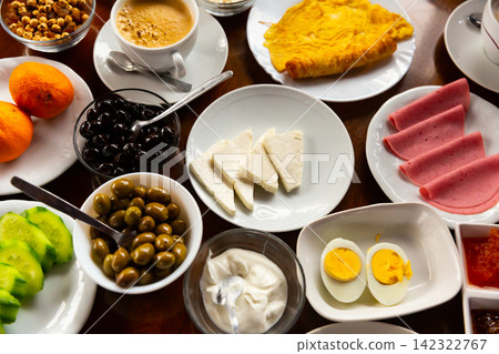 Delicious halal breakfast at the hotel Delicious halal breakfast at the hotel 142322767