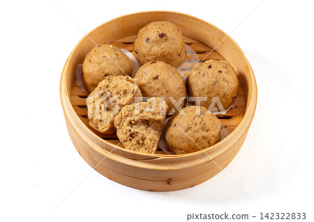 whole Grain Corn Bun with Red Dates Traditional Food whole Grain Corn Bun with Red Dates Traditional Food 142322833