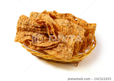 crispy Fried Sesame Pastry Traditional Snack Food crispy Fried Sesame Pastry Traditional Snack Food 142322835