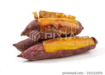 roasted Red Sweet Potato Root Vegetable Food roasted Red Sweet Potato Root Vegetable Food 142322870