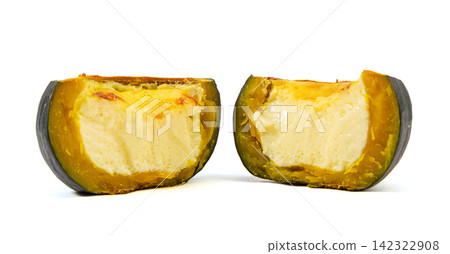 baked Pumpkin Custard Pudding Stuffed in Mini Kabocha baked Pumpkin Custard Pudding Stuffed in Mini Kabocha 142322908