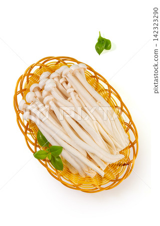 close Up Shot of White Beech Mushrooms close Up Shot of White Beech Mushrooms 142323290