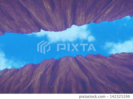 Rock face - Background illustration 01 Rock face - Background illustration 01 142325299