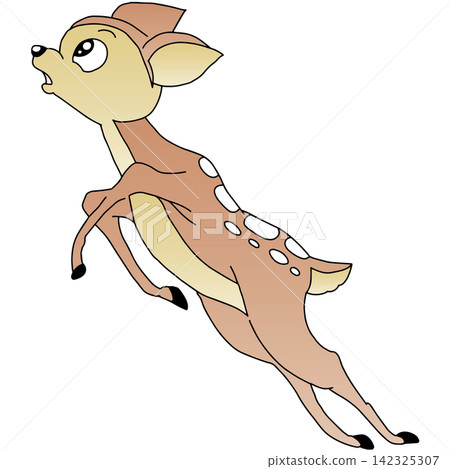 手繪動物插畫☆小鹿 手繪動物插畫☆小鹿 142325307