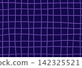 A hand-drawn style, warm dark purple checkered background illustration. 142325521
