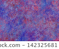 A fantastical, deep purple, blue, and red oil paint-style texture background material. 142325681