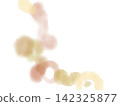 A watercolor background illustration featuring muted red and yellow tones. 142325877