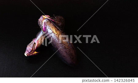 新鮮的茄子 142326845