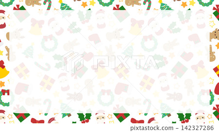 Christmas frame 142327286