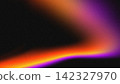 Abstract orange yellow and purple neon light leak background with grain noise texture, backdrop for modern poster design, futuristic web banner, overlay asset, and social media template 142327970