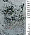 Peeling Paint Surface on Gray Weathered Background 142328337