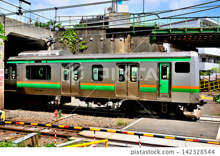 Chojamaru Crossing: One of the few JR East level crossings in Tokyo. 142328544
