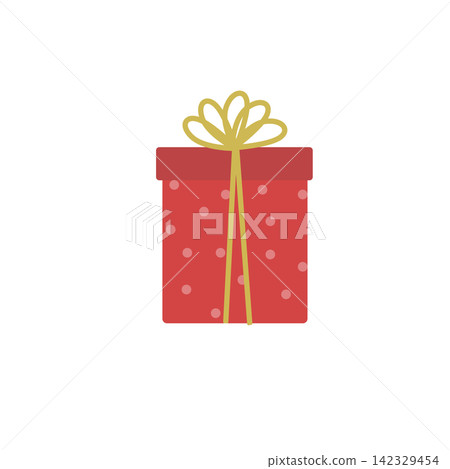 Christmas present illustration, gift box, birthday, Respect for the Aged Day, Mother's Day, Father's Day 142329454