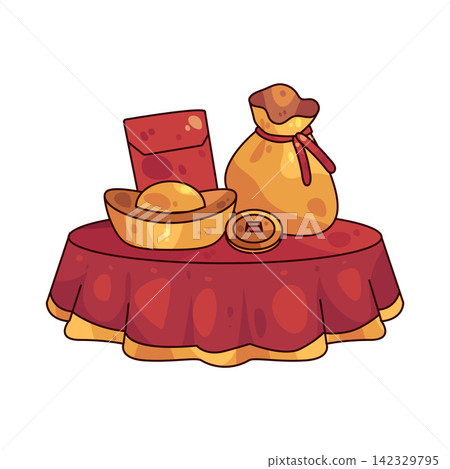 Illustration of Wealth Illustration of Wealth 142329795