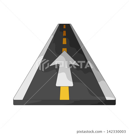 Illustration of Go Straight Illustration of Go Straight 142330003