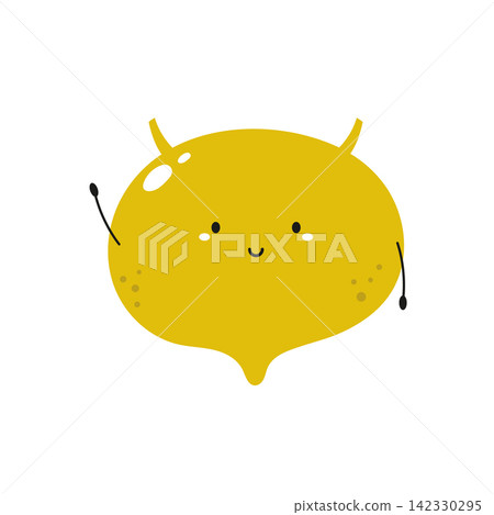 Vector illustration of a happy healthy bladder Vector illustration of a happy healthy bladder 142330295