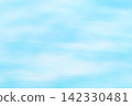 Blue tones with a soft, abstract white background. 142330481