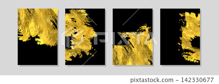 Luxury Gold Abstract Texture Background Collection Luxury Gold Abstract Texture Background Collection 142330677
