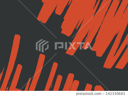 Abstract Red Brush Strokes on Dark Background Abstract Red Brush Strokes on Dark Background 142330683