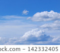 Blue sky and white clouds 142332405