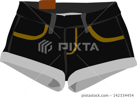 Hot pants illustration Hot pants illustration 142334454
