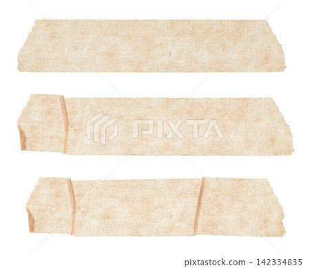 Set of Piece of brown office adhesive tape close-up, isolated on transparent background. Suitable for design elements, labels, and mockups Set of Piece of brown office adhesive tape close-up, isolated on transparent background. Suitable for design elements, labels, and mockups 142334835