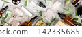 Natural Skincare and Wellness Items with Crystals and Tools 142335685