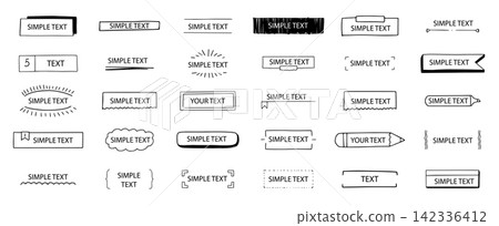 HandWriting with marker HandWriting with marker 142336412