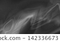 Abstract noise grainy monochrome fluid wave background with smoky gradient distortion on black, digital illustration asset for modern corporate web design, luxury poster backdrop, and editorial cover. 142336673