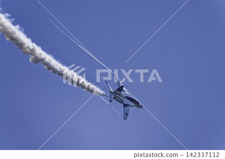 Blue Impulse aerobatic team at Matsushima Air Base conducts summer training in Higashimatsushima City, Miyagi Prefecture. Blue Impulse aerobatic team at Matsushima Air Base conducts summer training in Higashimatsushima City, Miyagi Prefecture. 142337112