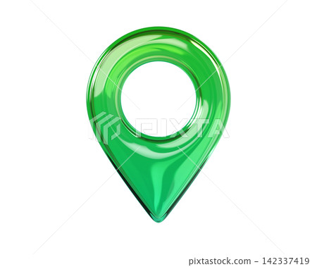 Glossy Emerald green 3D map location pin icon. Transparent glass navigation markers isolated on background for map, GPS, geotagging, travel. 3d render. Glossy Emerald green 3D map location pin icon. Transparent glass navigation markers isolated on background for map, GPS, geotagging, travel. 3d render. 142337419