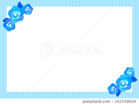 玫瑰框架背景 142338620