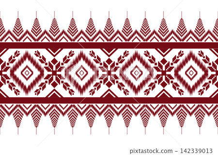 Ikat pattern seamless ,geometric ethnic pattern ,Tribal geometric seamless patterns, ethnic design, hipster backdrop, wallpaper Background, Design curtain, carpet ,fabric ,textile Ikat pattern seamless ,geometric ethnic pattern ,Tribal geometric seamless patterns, ethnic design, hipster backdrop, wallpaper Background, Design curtain, carpet ,fabric ,textile 142339013