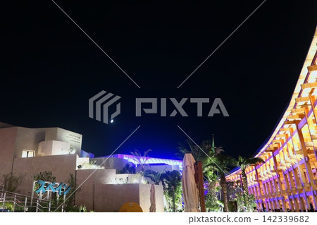大阪關西世博會(EXPO2025)的夜景 大阪關西世博會(EXPO2025)的夜景 142339682
