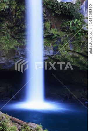Landscape with a waterfall Landscape with a waterfall 142339830