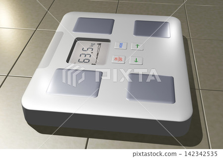 浴室秤插圖(電子秤) 浴室秤插圖(電子秤) 142342535