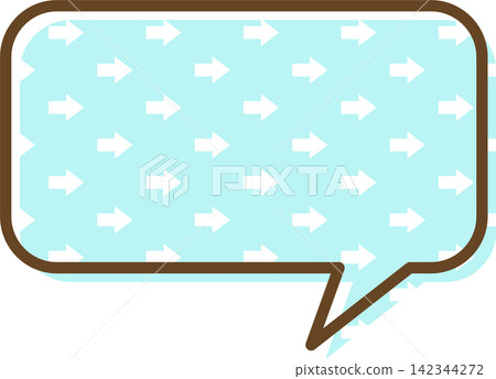Individual speech bubble icons with patterns Individual speech bubble icons with patterns 142344272