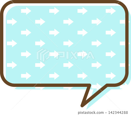 Individual speech bubble icons with patterns Individual speech bubble icons with patterns 142344288