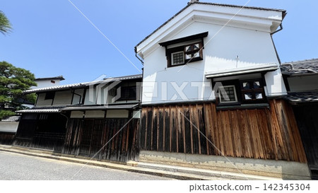 滋賀縣,八幡堀運河,日本古代建築,古城區風貌 滋賀縣,八幡堀運河,日本古代建築,古城區風貌 142345304