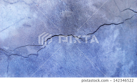 Cracked blue concrete wall texture Cracked blue concrete wall texture 142346522