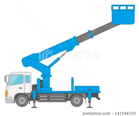 Aerial work platform icon 142346720