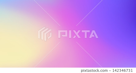 Hologram gradient background with smooth dreamlike color transition flowing. Dreamlike rainbow iridescent foil with pearlescent surface for beauty brand product packaging or cosmetics advertising Hologram gradient background with smooth dreamlike color transition flowing. Dreamlike rainbow iridescent foil with pearlescent surface for beauty brand product packaging or cosmetics advertising 142346731
