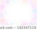Watercolor snowflakes Watercolor snowflakes 142347119
