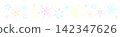 Watercolor snowflakes 142347626