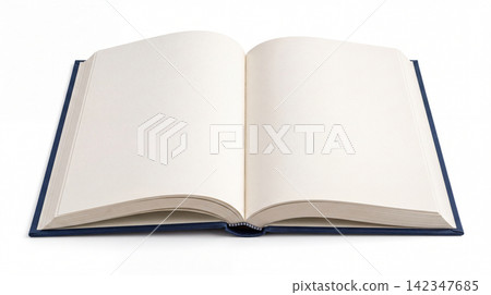 Open blank hardcover book with white pages isolated on white background hardcover education literature knowledge learning textbook academic research information dictionary encyclopedia Open blank hardcover book with white pages isolated on white background hardcover education literature knowledge learning textbook academic research information dictionary encyclopedia 142347685