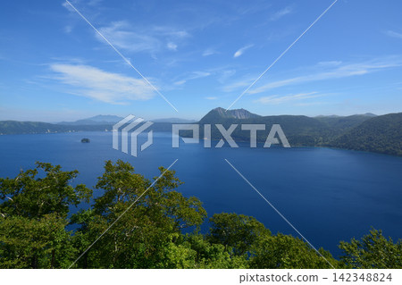 瑪舒湖,夏季,晴空萬裡 瑪舒湖,夏季,晴空萬裡 142348824